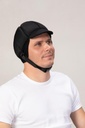 Ribcap Fox Soft Helmet - Black Unisex Medical Grade Head Protection, Fashionable & Stigma-Free For Adults & Kids
